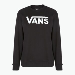 Női Vans Classic V Bff Crew pulóver klasszikus fekete (Classic V Bff Crew VN000A5QBLK) kép