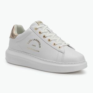 KARL LAGERFELD női cipő Kapri Maison fehér bőr, arany színű (Kapri Maison KL62538K 01G) kép