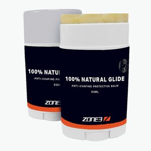 ZONE3 100% természetes szerves, organikus kisebesedés elleni krém Glide fekete/fehér kisebesedés elleni krém (100% Natural Organic Anti-Chafing Glide NA18UGLI107) kép