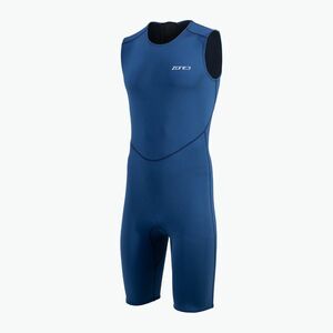 Férfi ZONE3 Yulex Kneeskin 1, 5 mm-es navy/ezüst úszószivacs (Yulex Kneeskin NA24MYKS103) kép