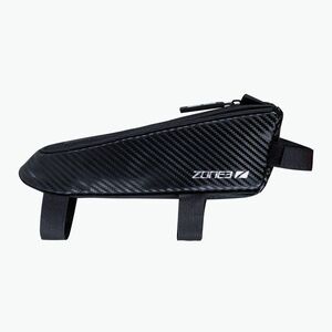 ZONE3 Aero Top Tube Kerékpár / Triatlon 'Bento Box' Keret táska fekete/ezüst (Aero Top Tube Cycling / Triathlon 'Bento Box' Bag RA24BENB101) kép