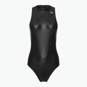 Női egyrészes fürdőruha ZONE3 OWS Ti+ Thermal High Neck fekete (OWS Ti+ Thermal High Neck SW24WOTIH101) kép