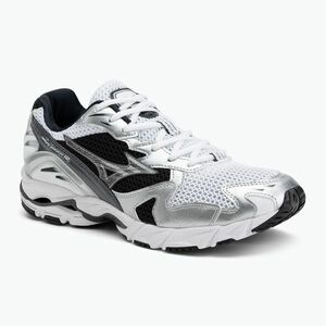 Férfi cipő Mizuno Wave Rider 10 fehér/ezüst/fekete (Wave Rider 10 D1GA210405) kép