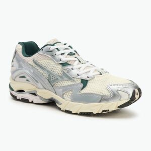 Mizuno Wave Rider 10 cipő mizsnowwhite/ slate/bistrogreen (Wave Rider 10 D1GA243107) kép