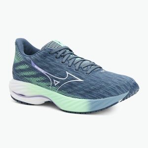 Női futócipő Mizuno Wave Rider 28 citadella/fehér/ neo menta (Wave Rider 28 J1GD240371) kép