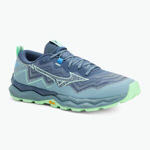 Férfi futócipő Mizuno Wave Daichi 9 vintage indigó/neo menta/citade (Wave Daichi 9 J1GJ257101) kép