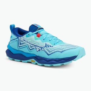 Női futócipő Mizuno Wave Daichi 9 kék radiance/fehér/ reflex kék c (Wave Daichi 9 J1GK257122) kép