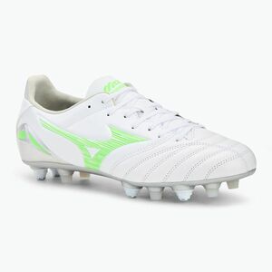Férfi futballcipő Mizuno Morelia Neo IV Pro Mix fehér/neonzöld/hűvös szürke 3c (Morelia Neo IV Pro Mix P1GC253437) kép