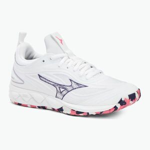 Mizuno Wave Luminous 3 röplabdacipő fehér/ibolya indigó/camellia rose (Wave Luminous 3 V1GC242020) kép