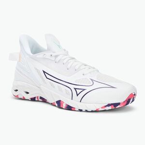 Mizuno Wave Mirage 5 fehér/ibolya indigó/camellia rose cipő (Wave Mirage 5 X1GB235020) kép