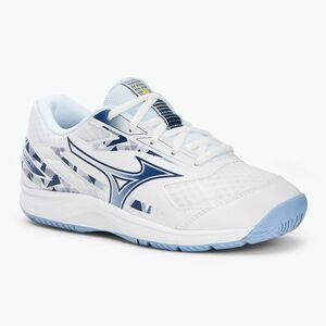 Mizuno Stealth Star 3 gyermek cipő fehér/harangszínkék/belairblu (Stealth Star 3 X1GC250711) kép