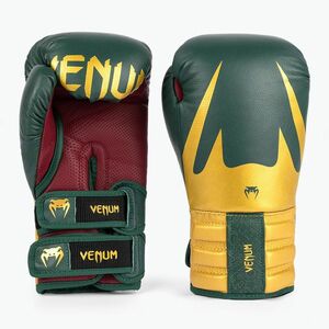 Venum Reverso bokszkesztyű zöld/arany (Reverso Boxing VENUM-05411-540) kép