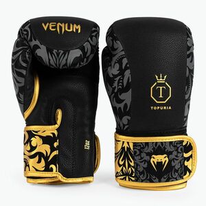 Venum x Ilia Topuria Unmatched boxkesztyű fekete/arany (Unmatched Boxing VENUM-05579-126) kép