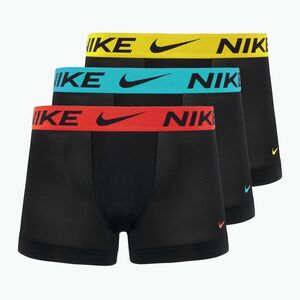 Férfi Nike Dri-FIT Cotton Trunk boxeralsó 3 pár több színben (Dri-FIT Cotton Trunk KE1224-YJK) kép