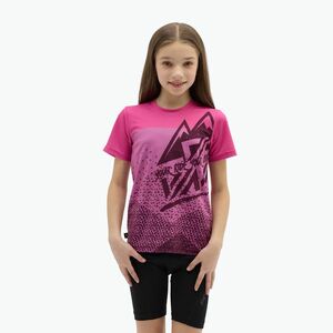 SILVINI gyermek kerékpáros trikó Denni szilva/rózsaszín (Denni 3123-CD2283/5290) kép