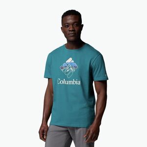 Columbia Rapid Ridge Graphic folyó kék/heavenly férfi póló (Rapid Ridge Graphic 1888813364) kép