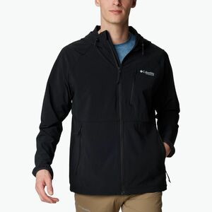 Férfi Columbia Triple Canyon kapucnis softshell kabát fekete (Triple Canyon Hooded 2099161010) kép