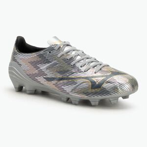 Férfi futballcipő Mizuno α II Pro Md galaxy ezüst/8605 c/gold (α II Pro Md P1GA256404) kép