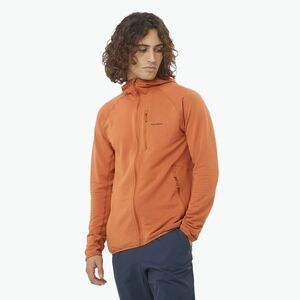 Férfi Salomon Sntial Lightwarm Hybrid Sierra trekking pulóver (Sntial Lightwarm Hybrid LC2432600) kép