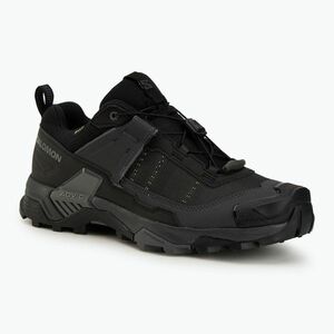 Férfi túrabakancs Salomon X ULTRA 5 GTX fekete / aszfalt / castlerock (X ULTRA 5 GTX L47725500) kép