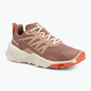 Salomon Patrol gyermek túrabakancs burlwood/vanilla ice/emberglow (Patrol L47735100) kép