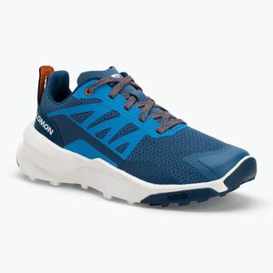 Salomon Patrol sötétkék/francia kék/fehér gyermek túracipő (Patrol L47735000) kép