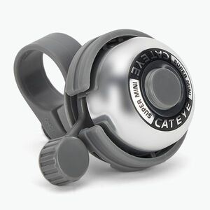 CatEye Super Mini Bell PB-600 ezüst kerékpáros csengő (Super Mini Bell PB-600 5550081) kép