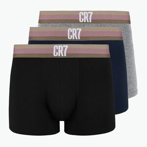 Férfi CR7 Basic Trunk boxeralsó 3 pár 711 több színű (Basic Trunk 300-8100-49-711) kép