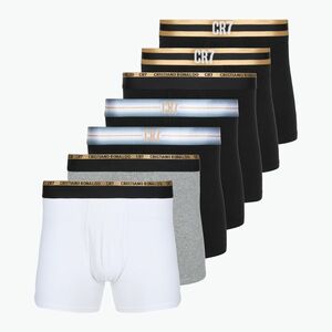 Férfi CR7 Basic Trunk boxeralsó 7 pár többszínű, több színű (Basic Trunk 7-pack 300-8107-49-3103) kép