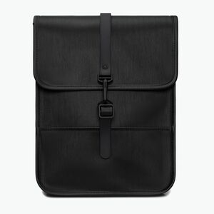 Rains Micro 7 l fekete szemcsés hátizsák (Backpack Micro 13010) kép