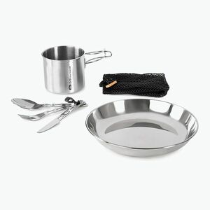 GSI Outdoors Glacier Stainless túrázó edénykészlet (Glacier Stainless 61381) kép
