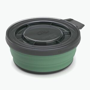 GSI Outdoors Escape 651 ml-es zöld tál fedővel (Escape Bowl + Lid 79245) kép