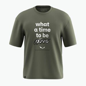 Férfi Salewa Eagle Outside Loose kifakult zöld póló (Eagle Outside Loose 00-0000029108) kép