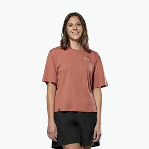 Női Salewa Eagle Sunset Sunset Loose póló etruscan piros (Eagle Sunset Loose 00-0000029107) kép