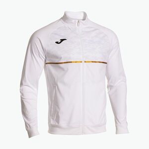 Férfi Joma Record III Full Zip futópulóver fehér (Record III Full Zip 104295.200) kép