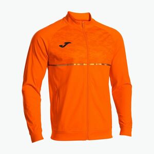 Férfi Joma Record III Full Zip futópulóver narancssárga színben (Record III Full Zip 104295.880) kép