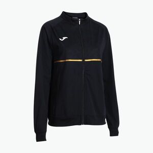 Női Joma Record III Full Zip futó melegítőfelső fekete (Record III Full Zip 902530.100) kép