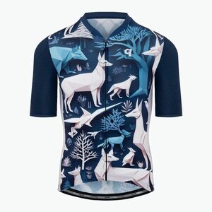 Quest Origami Fauna férfi kerékpáros mez (Origami Fauna S25/KKR-ORIGAMI-FAUNA) kép