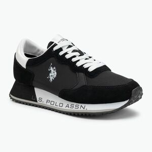 Férfi cipő U.S. Polo Assn. CLEEF006B fekete/fehér (CLEEF006B CLEEF006M/5NS1) kép