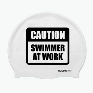 BuddySwim CSW Szilikon úszósapka fehér (CSW Silicone 250857) kép
