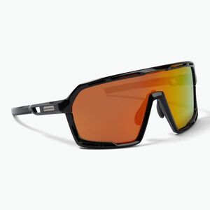 Endura Pro SL fekete/sunset revo barna/tiszta ezüst villanó tükör/borostyán napszemüveg (Pro SL E1344BK) kép