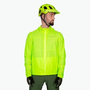 Férfi kerékpáros kabát Endura Hummvee Windshell hi-viz sárga (Hummvee Windshell E9171YV) kép