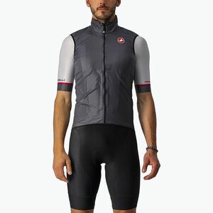 Férfi Castelli Aria sötétszürke kerékpáros mellény (Aria 4520057_030) kép