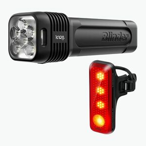Knog Blinder Pro 1300/R150 kerékpárvilágítás készlet fekete (Blinder Pro 1300/R150 13307) kép