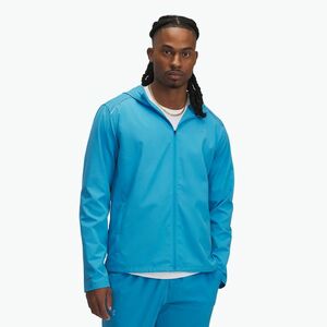 Férfi Under Armour Storm Run kapucnis futódzseki éterkék/lepergő szürke/reflektív (Storm Run Hooded 1376795-452) kép