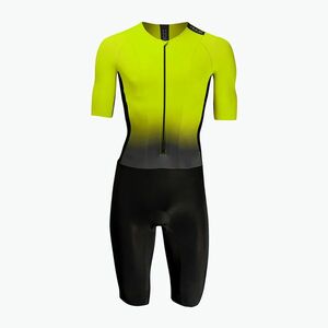 Férfi HUUB Collective Tri Suit fluoreszkáló sárga (Collective Tri Suit TCLCFY) kép
