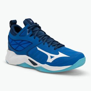Női röplabda cipő Mizuno Wave Dimension Mid mugen kék/fehér/északkék (Wave Dimension Mid V1GA224576) kép