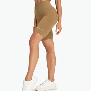 Női biciklis edzőnadrág Gym Glamour Push Up 2.0 safari (Push Up 2.0 635) kép