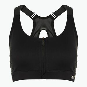 Reebok Lux Front-Zip High Impact edzőmelltartó fekete (Lux Front-Zip High Impact 100214818) kép