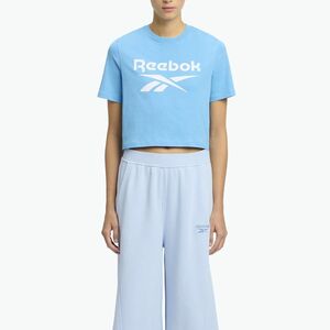 Női Reebok Identity Big Logo Crop Tee visszaszerzés kék (Identity Big Logo Crop Tee 100215155) kép